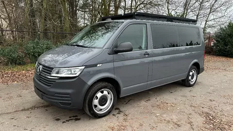 Volkswagen Transporter T6.1 4MOTION transporter 4x4 Automaat 2.0 150 pk - L2 LANG - 3 zitplaatsen - sensoren - Navi - A/C - zetelverwarming - Super proper